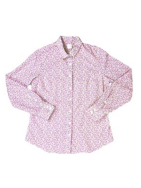 J Crew Floral Perfect Shirt Button Down Medium